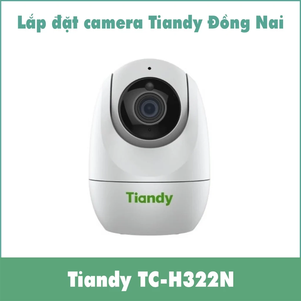 Camera Wifi Tiandy TC-H322N 2MP quay quét trong nhà Color Maker Biên Hòa - Đồng Nai