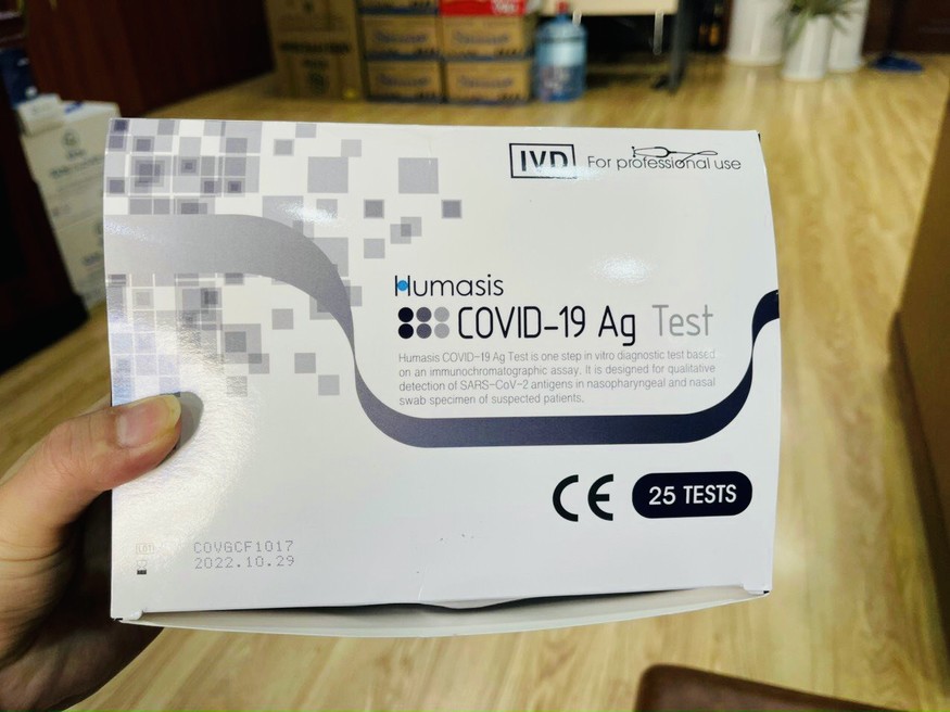 Test nhanh Humasis Covid-19 Ag