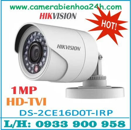 CAMERA HIKVISION DS-2CE16C0T-IRP 1M ( Vỏ Nhựa)