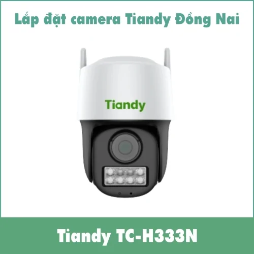 Camera Wifi Tiandy TC-H333N – 3MP Quay Quét Ngoài Trời Color Maker & Hồng Ngoại