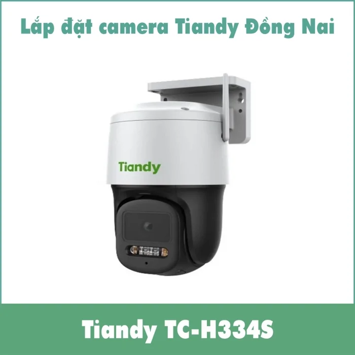 Camera Wifi Tiandy TC-H334S – 3MP Quay Quét Ngoài Trời Color Maker & Hồng Ngoại