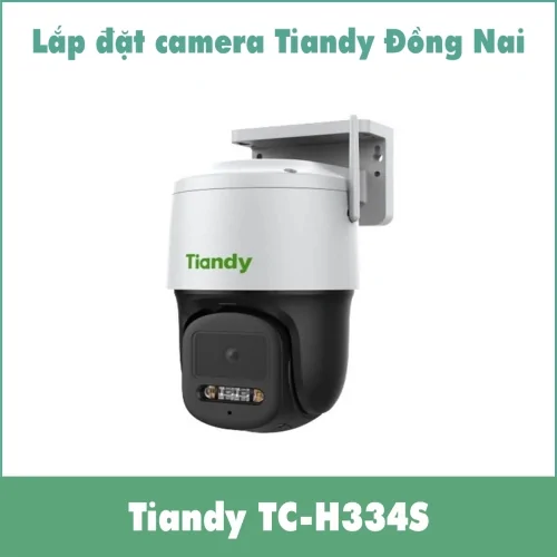 Camera Wifi Tiandy TC-H334S – 3MP Quay Quét Ngoài Trời Color Maker & Hồng Ngoại