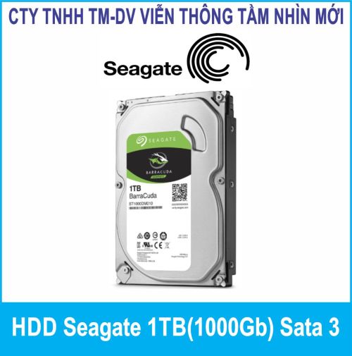 HDD Seagate 1TB(1000Gb) Sata 3 Chính Hãng Mỏng