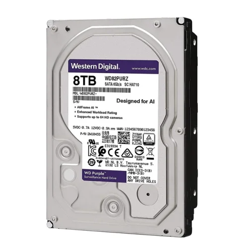 Ổ cứng HDD Western Digital Purple 8TB 3.5&quot; Sata 3