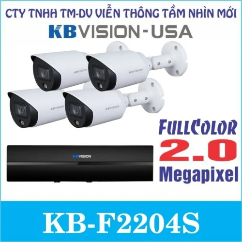 Trọn bộ Camera Quan Sát Full Color 2MP KX-CF2101S