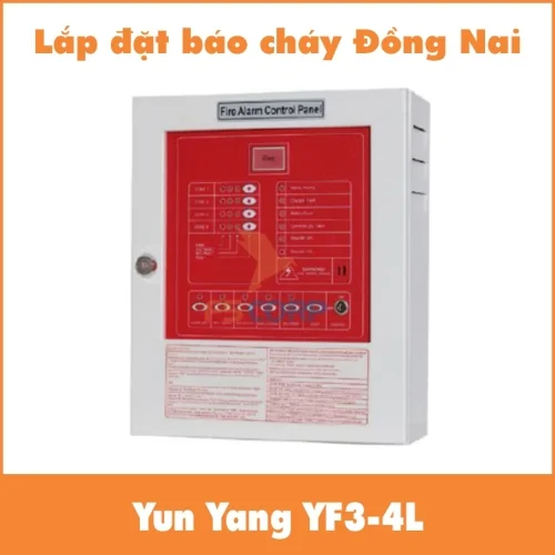 Trung tâm báo cháy 4 kênh Yun Yang YF3-4L – Kèm ắc quy va tem kiểm định